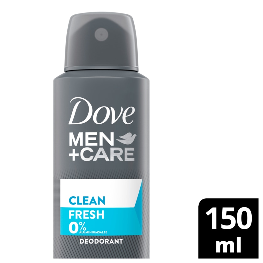 Dove Men+Care Deo Spray Clean Fresh ohne Aluminium 150ml